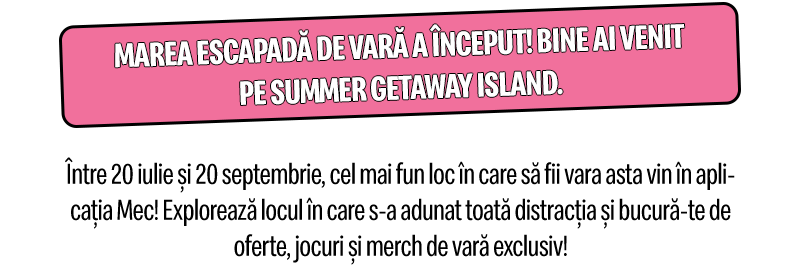 Summer getaway island
